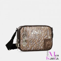 ANEKKE BANDOLERA 2 COMPARTIMENTOS MANTLE