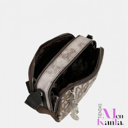 ANEKKE BANDOLERA 2 COMPARTIMENTOS MANTLE