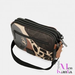 ANEKKE BANDOLERA  3 COMPARTIMENTOS HEARTBEAT