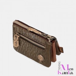 ANEKKE MONEDERO 3 COMPARTIMENTOS OUTER