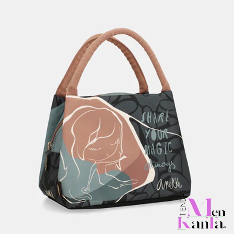 ANEKKE BOLSA PORTA ALIMENTOS HEARTBEAT