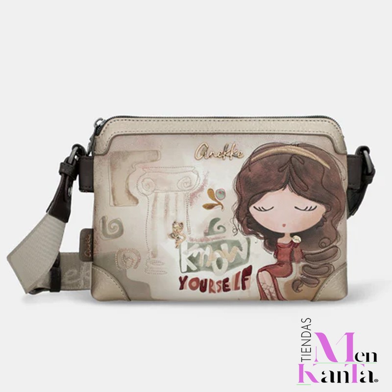 ANEKKE BANDOLERA 3 COMPARTIMENTOS MUSE