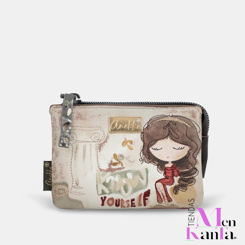 ANEKKE MONEDERO 3 COMPARTIMENTOS