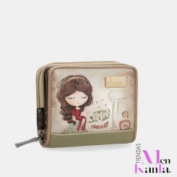 ANEKKE MONEDERO PEQUEÑO RFID MUSE