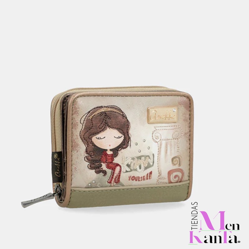 ANEKKE MONEDERO PEQUEÑO RFID MUSE