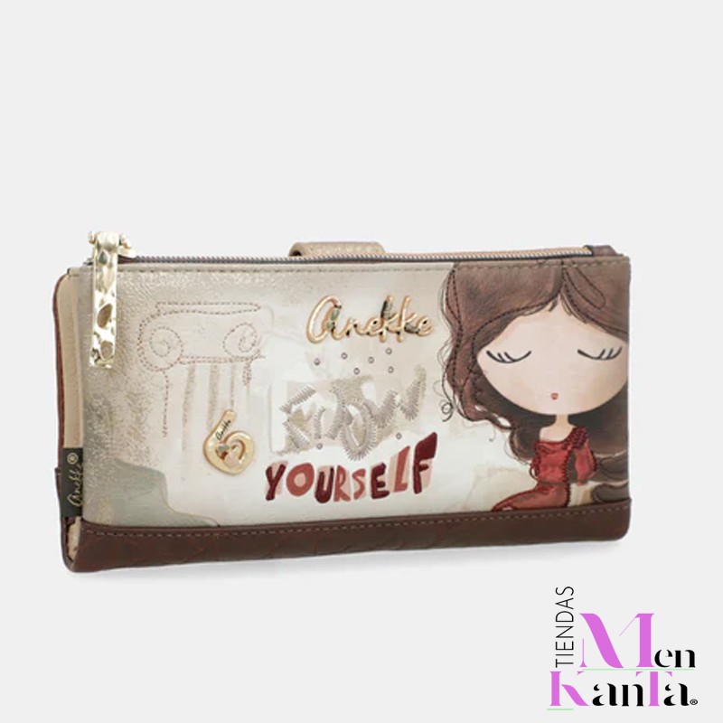 ANEKKE MONEDERO GRANDE FLEXIBLE RFID MUSE