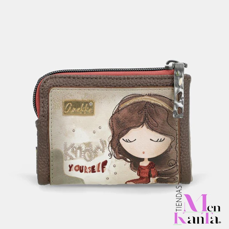 ANEKKE MONEDERO PEQUEÑO FLEXIBLE RFID MUSE