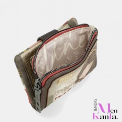 ANEKKE MONEDERO PEQUEÑO FLEXIBLE RFID MUSE