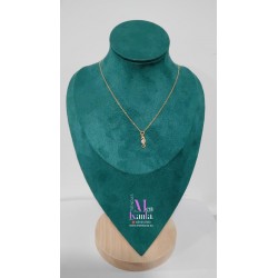 COLGANTE CABALLITO DE MAR DORADO PQ