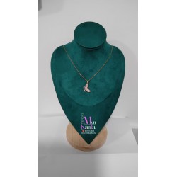 COLGANTE MARIPOSA CRISTAL II DORADA