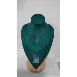 COLGANTE CRUZ II COLOR DORADO