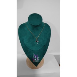 COLGANTE CRUZ III COLOR DORADO