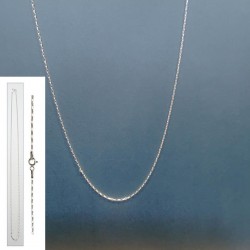 CADENA PLATA DE LEY 50CM