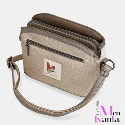 ANEKKE BANDOLERA TRES COMPARTIMENTOS OLYMPIA 