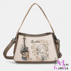 ANEKKE BOLSO ASA CORTA Y BANDOLERA OLYMPIA