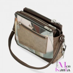 ANEKKE BANDOLERA 3 COMPARTIMENTOS SOPHIA