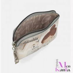 ANEKKE MONEDERO TRIPLE COMPARTIMENTO SOHPIA