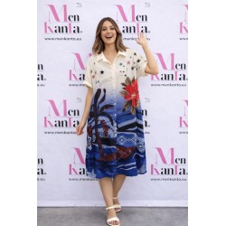 VESTIDO CAMISERO SONIA TALLA GRANDE