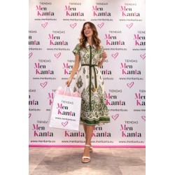 VESTIDO CLAU SIN MANGA Y CUELLO