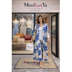 CONJUNTO SOPHIA  CAMISERO LARGO Y PANTALON