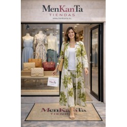 CONJUNTO SOPHIA  CAMISERO LARGO Y PANTALON