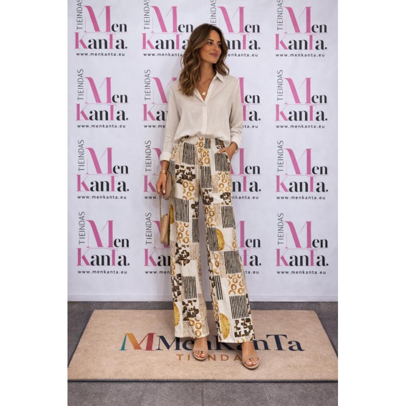 PANTALON ROMANCE LARGO