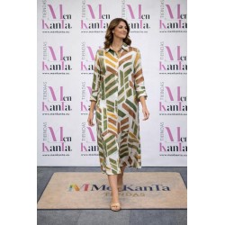 VESTIDO CAMISERO AFRICA LARGO MANGA LARGA