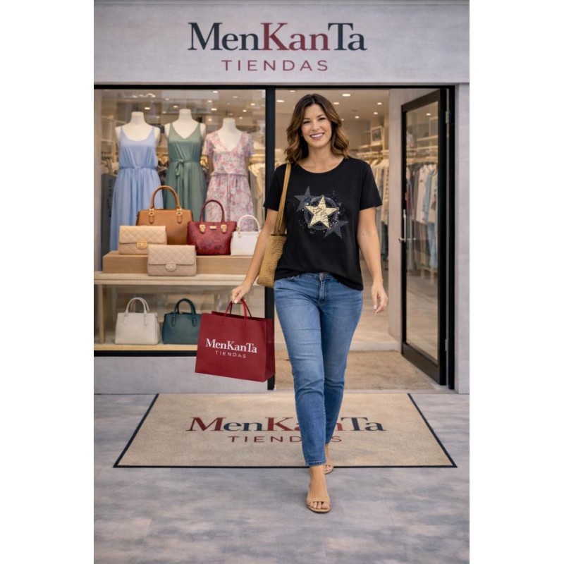 CAMISETA ESTRELLAS PIEDRAS