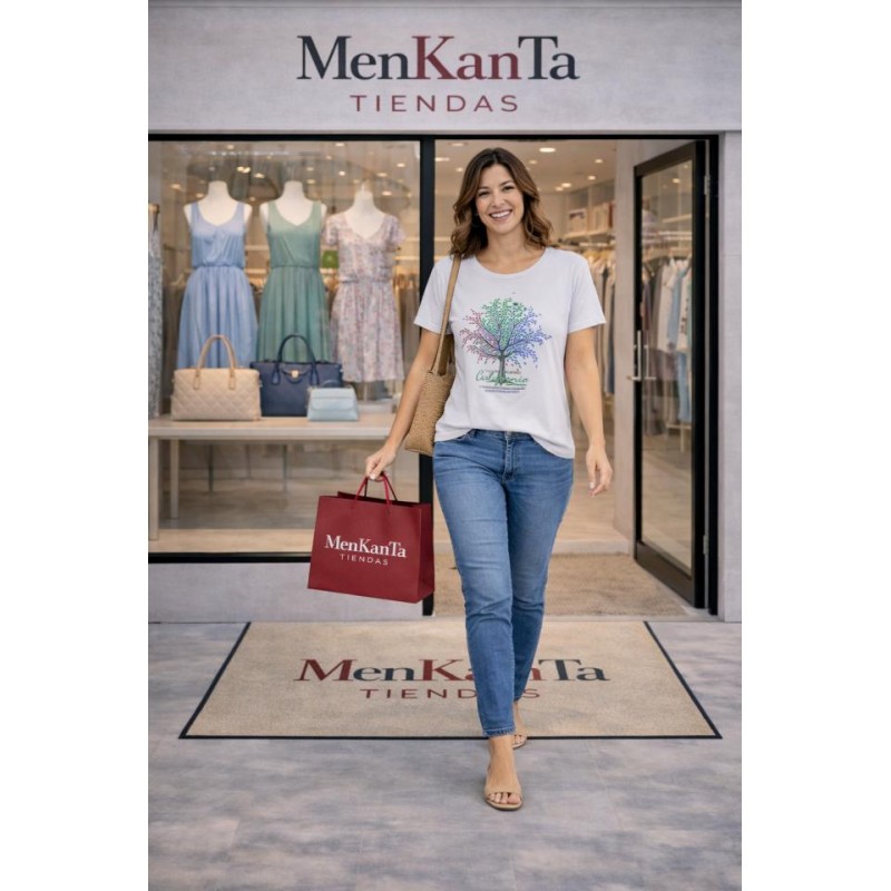 CAMISETA ARBOL DE LA VIDA PIEDRAS