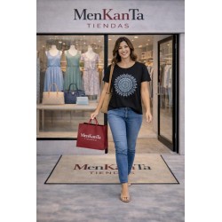 CAMISETA MANDALA PIEDRAS