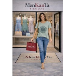 CAMISETA MANDALA PIEDRAS