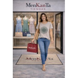 CAMISETA MANDALA PIEDRAS