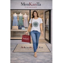 CAMISETA MANDALA PIEDRAS