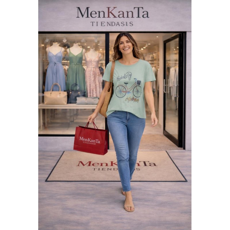 CAMISETA BICICLETA PIEDRAS