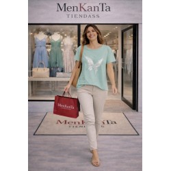 CAMISETA MARIPOSA PIEDRAS