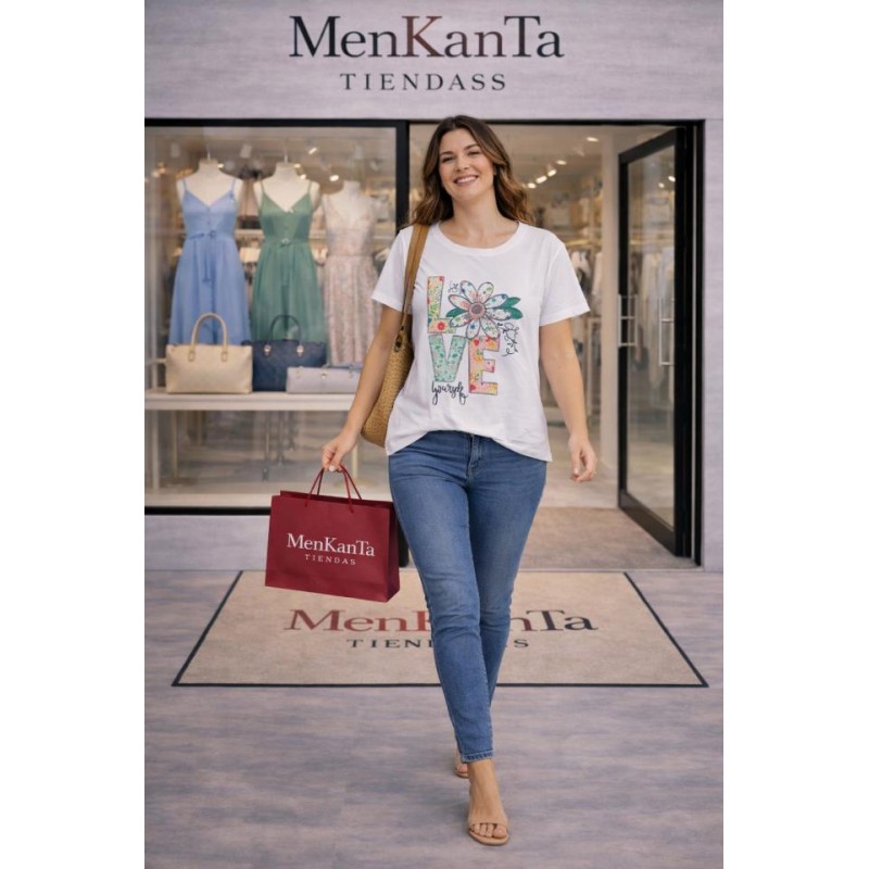 CAMISETA LOVE PIEDRAS