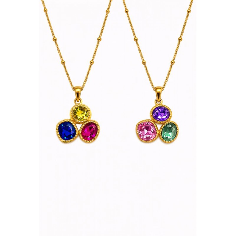 COLGANTE TRICOLOR ACERO II