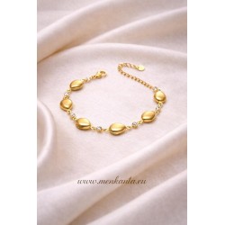 PULSERA DORA ACERO DORADO 