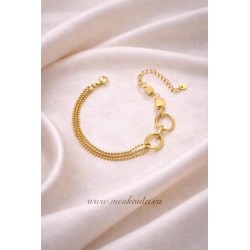 PULSERA MALEN ACERO DORADO 