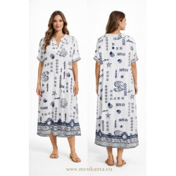 VESTIDO MAR MANGA CORTA