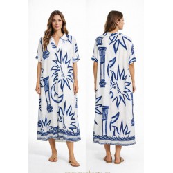 VESTIDO ATENAS MANGA CORTA