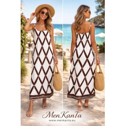 VESTIDO BRISA MEDITERRANEA LARGO TIRANTE 