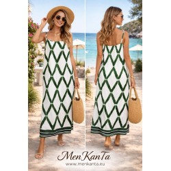 VESTIDO BRISA MEDITERRANEA LARGO TIRANTE 