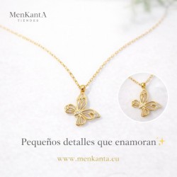 COLGANTE MARIPOSA  DORADA