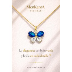 COLGANTE MARIPOSA CRISTAL TORNASOLADO II