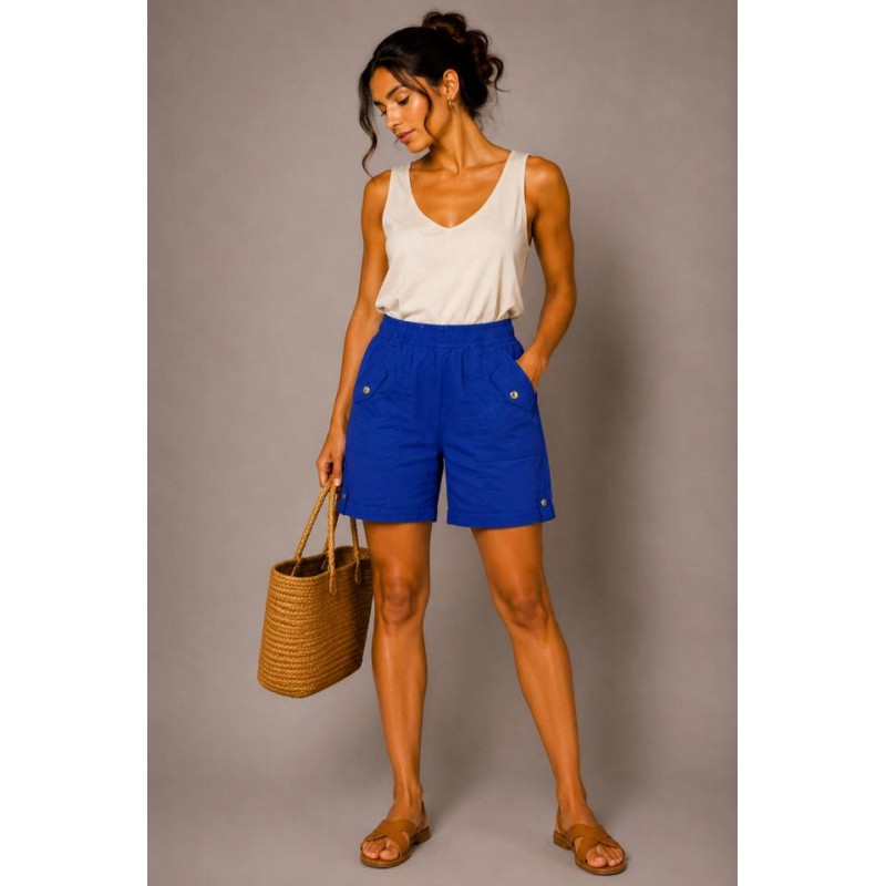 PANTALON TRINI CORTO BOTONES