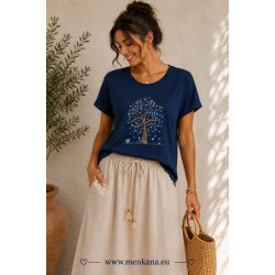 CAMISETA ARBOL DE LA VIDA MANGA CORTA