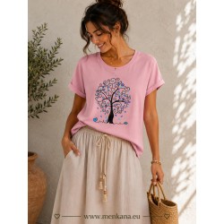 CAMISETA ARBOL DE LA VIDA MANGA CORTA