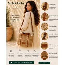 BOLSO AYSHA DOS ASAS Y BANDOLERA