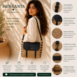 BOLSO AYA BANDOLERA CON SOLAPA